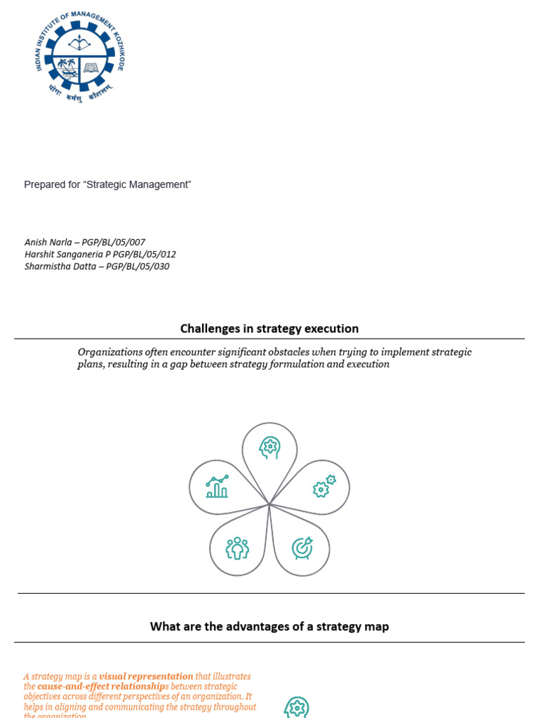 Strategy Map & Balanced Scorecard Guide | PDF | Performance Indicator ...