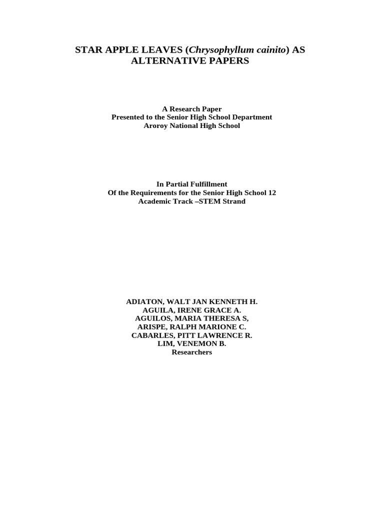 ISEF Research | PDF