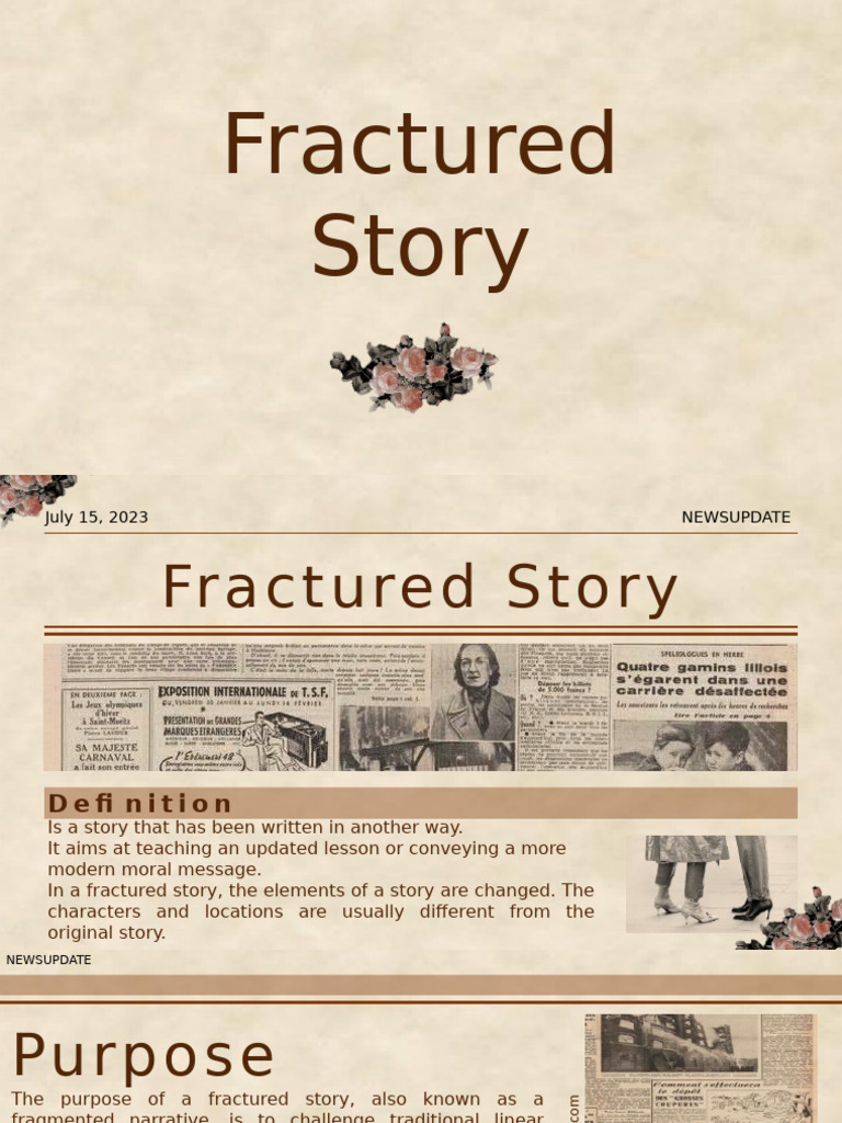 Understanding Fractured Storytelling | PDF | Narrative | Narration