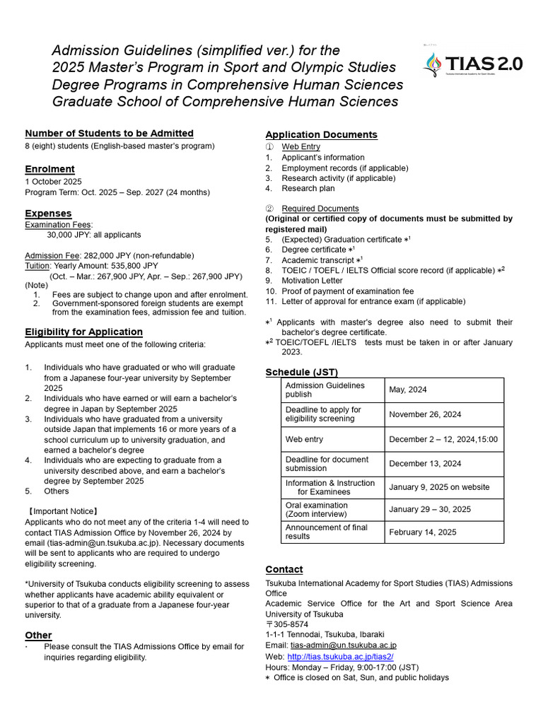 Admission Guidelines 2025 Final Pdf