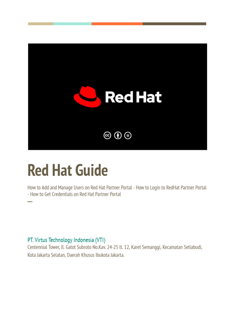 Redhatguide how to add and manage users on red hat partner portal
