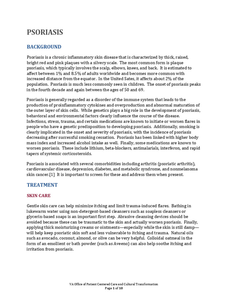 Psoriasis 508 | PDF