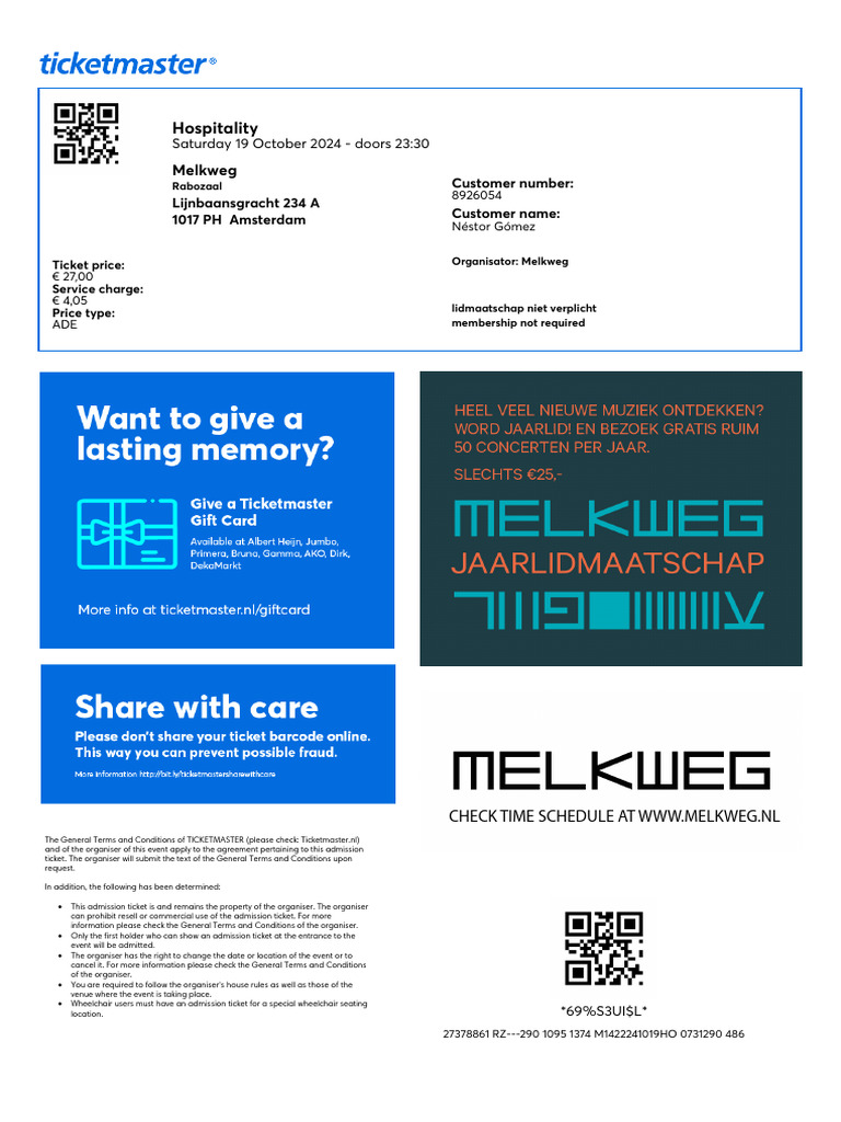 E Ticket Pdf