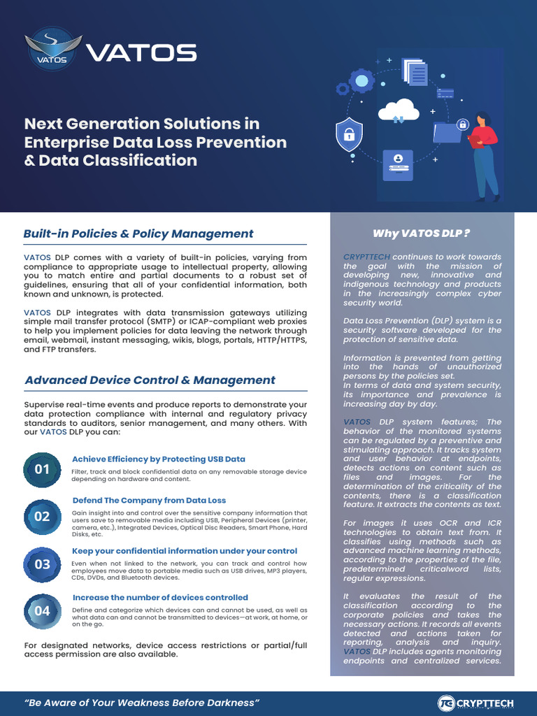 Next Generation Solutions in Enterprise Data Loss Prevention & Data ...