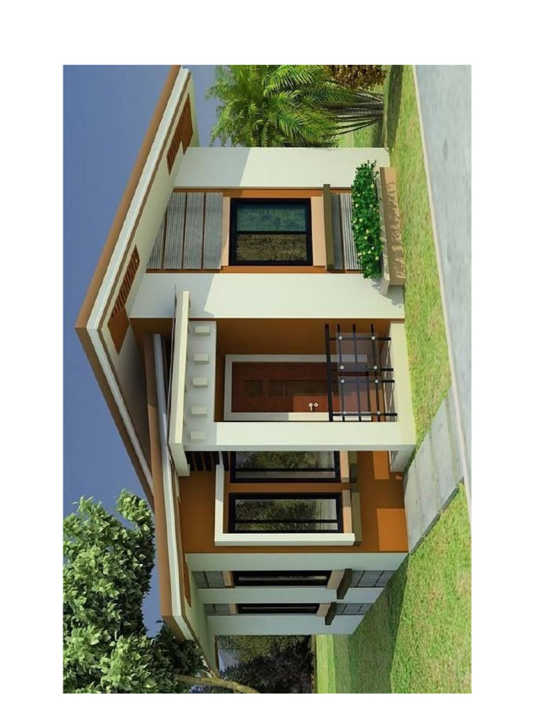 7164EGR-185-House Design 4one Storey | PDF