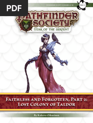 S07-16 Faithless and Forgotten, Part 2 Lost Colony of Taldor