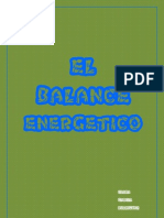 Balance Energético