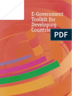 Egovernment Toolkit For Developing Countries
