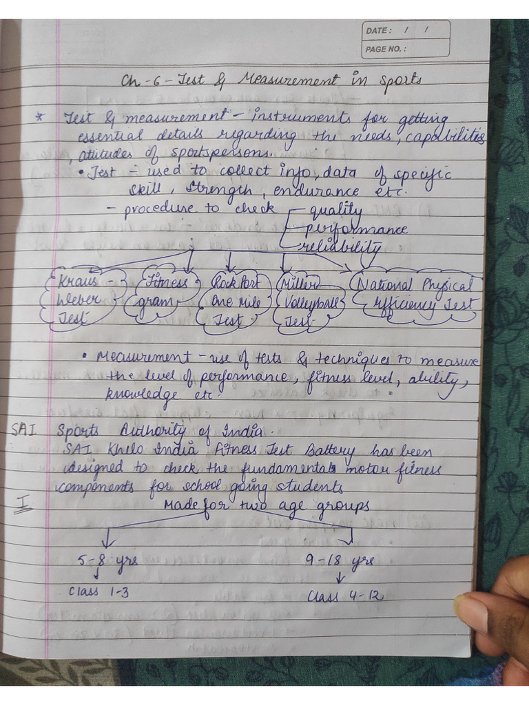 Test and Measurement Written Notes | PDF