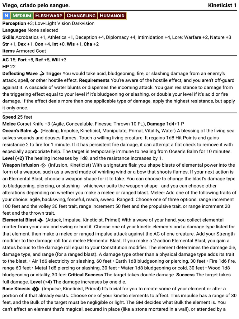 Statblock | PDF