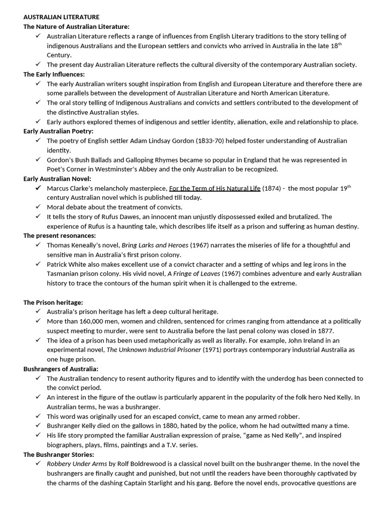 Australian Writing | PDF | Australian Literature | Indigenous Australians