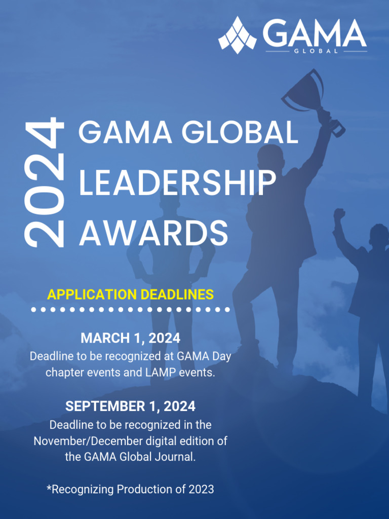 2024 Gama Global Awards Brochure | PDF