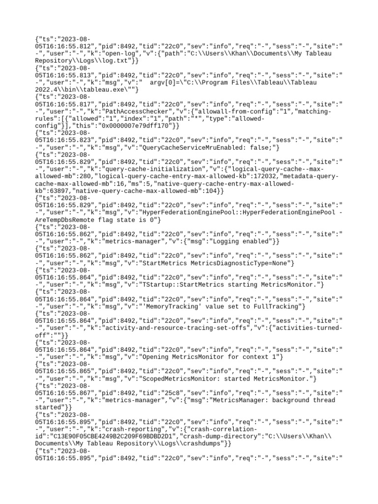 Log | PDF