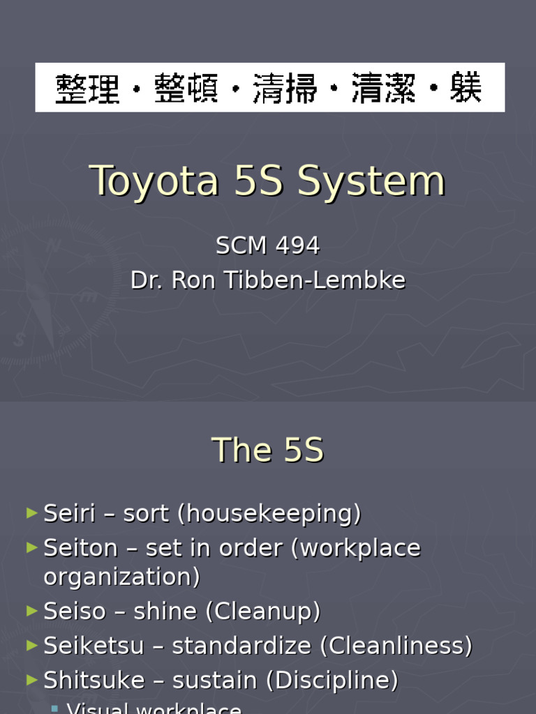 5S Toyota | PDF