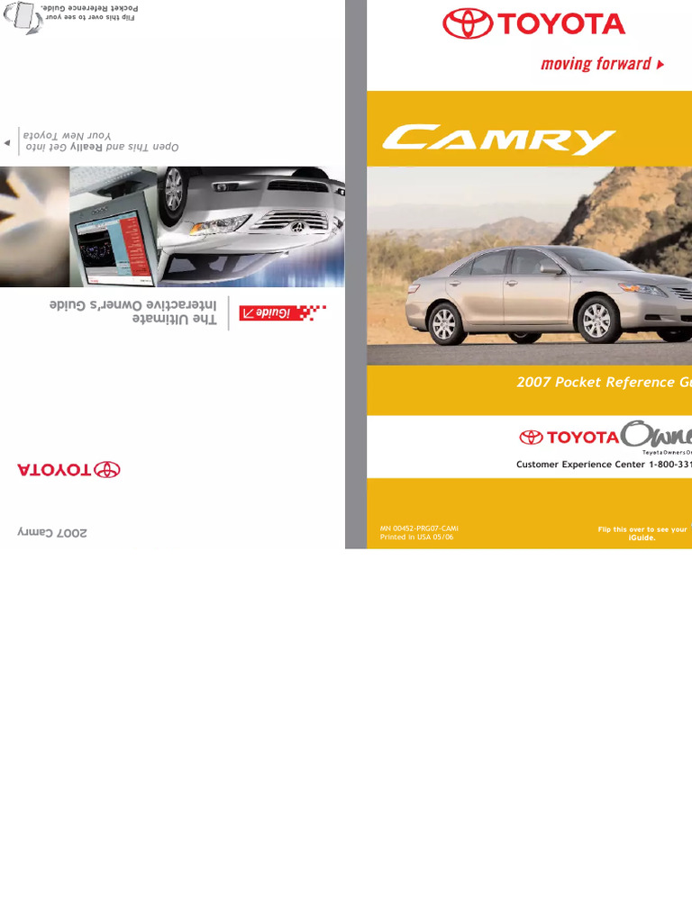 2007 TOYOTA CAMRY SERVICE MANUAL PDF visual data 8