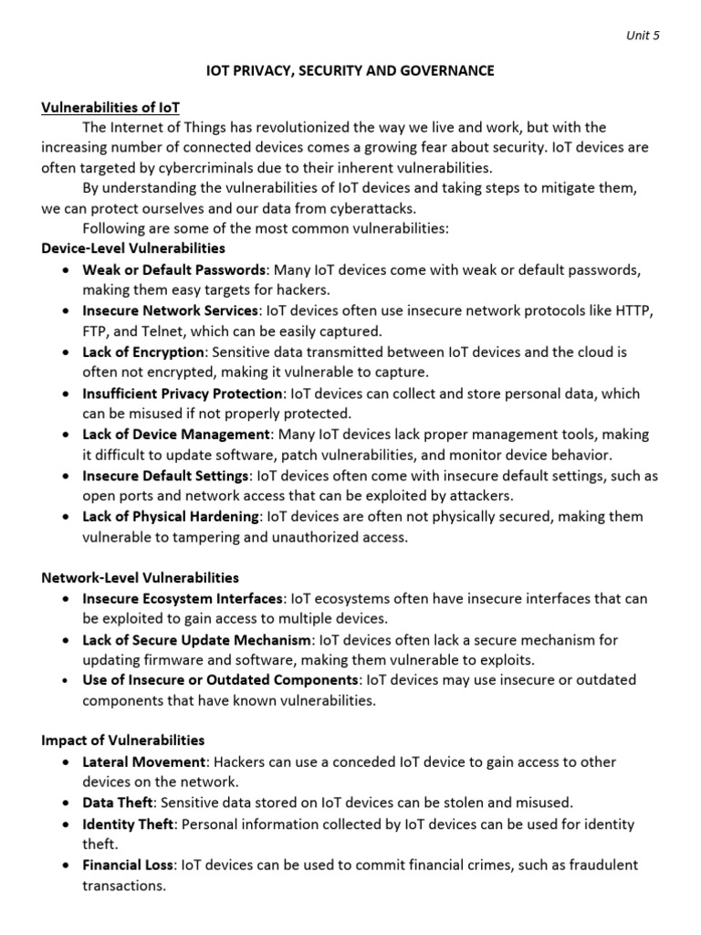 Lec 14 Unit 5 Vulnerablility | PDF