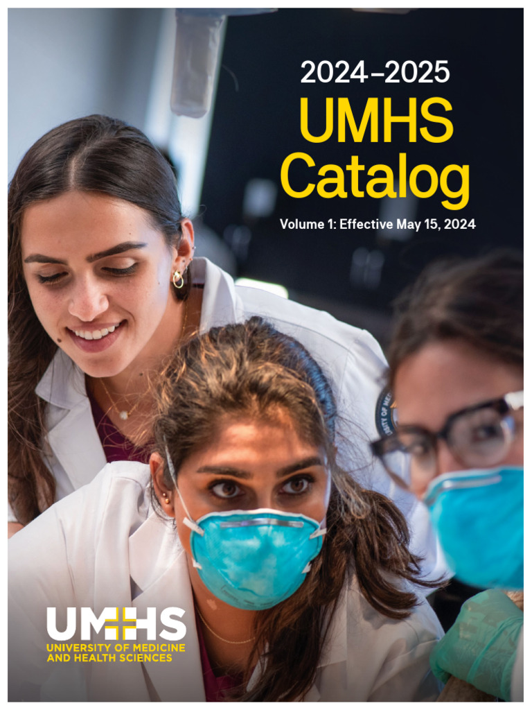 UMHS Course Catalog v2024-2025 | PDF