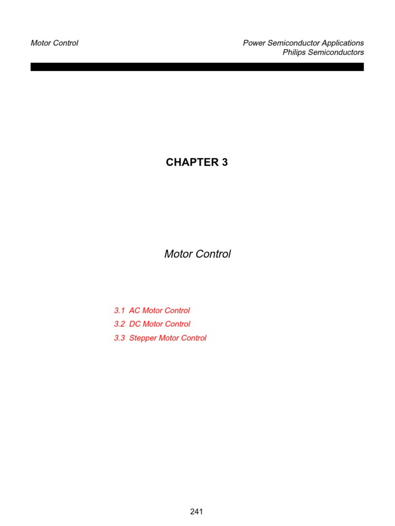 DC Motor | PDF | Power Inverter | Power Supply