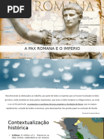 O Que Foi A Pax Romana | PDF | Império Romano | Roma Antiga
