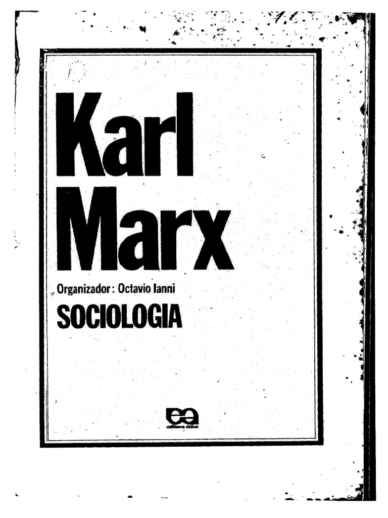 Karl Marx Na Sociologia Pdf