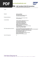 Download Downloadmelacom SAP Certified FICO Consultant Resume by aajnaramachandran SN76036892 doc pdf