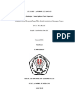ANALISIS LAPORAN KEUANGAN - Deskripsi Untuk Aplikasi Pada Koperasi
