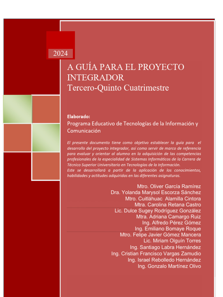 Guía Proyecto Integrador TI | PDF | Software de la aplicacion | Negocios