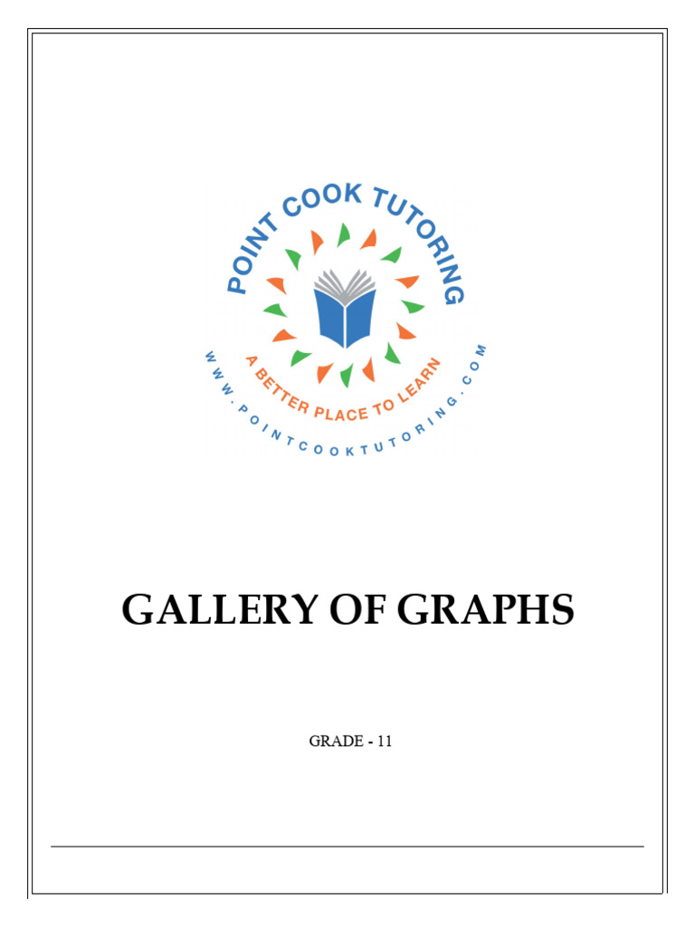G11 - CW - 4 - A Gallery of Graph - FINAL | PDF | Cartesian Coordinate ...