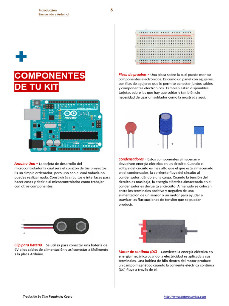 Libro de Proyectos de Arduino Starter Kit-8-12 | PDF