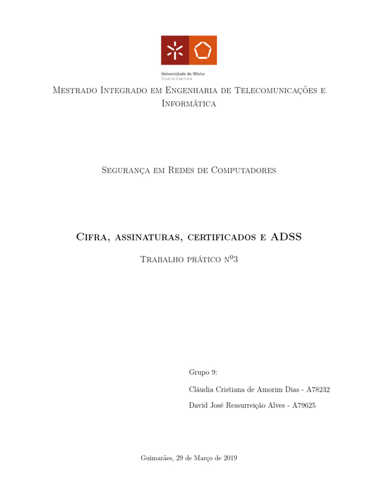Corrigido David Alves - PT3Group9 | PDF