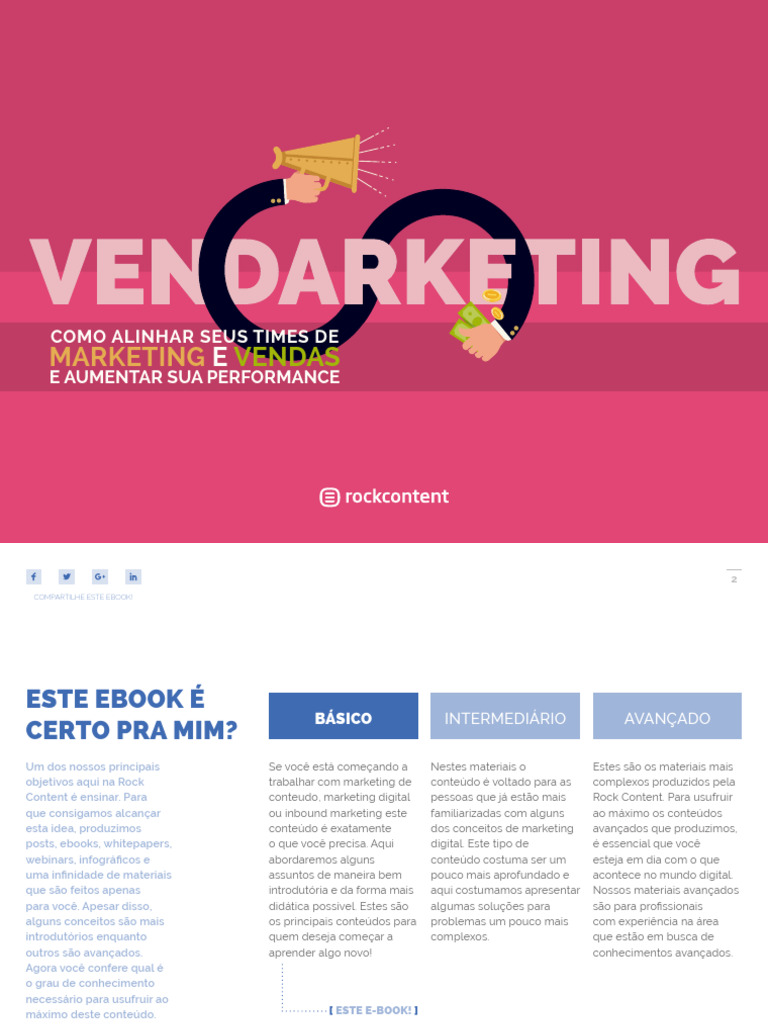 Vendarketing Como Alinhar Seus Times de Marketing e Vendas e Aumentar ...