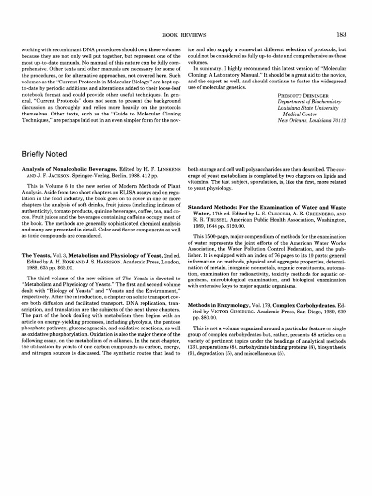 Standard methods for the examination of water and waste water 1990 pdf