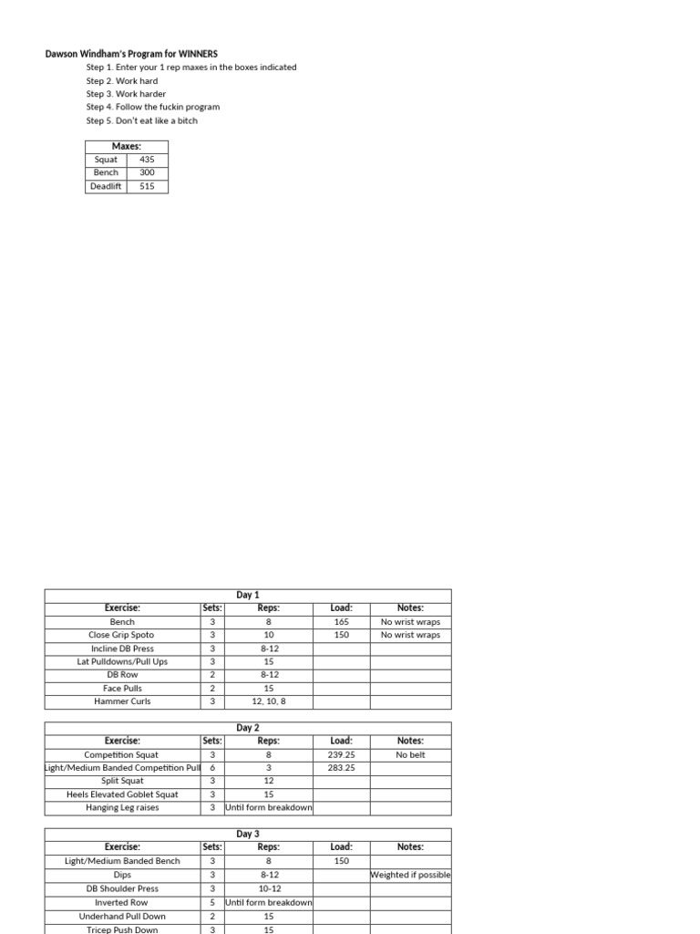 Strength Transformation Pdf