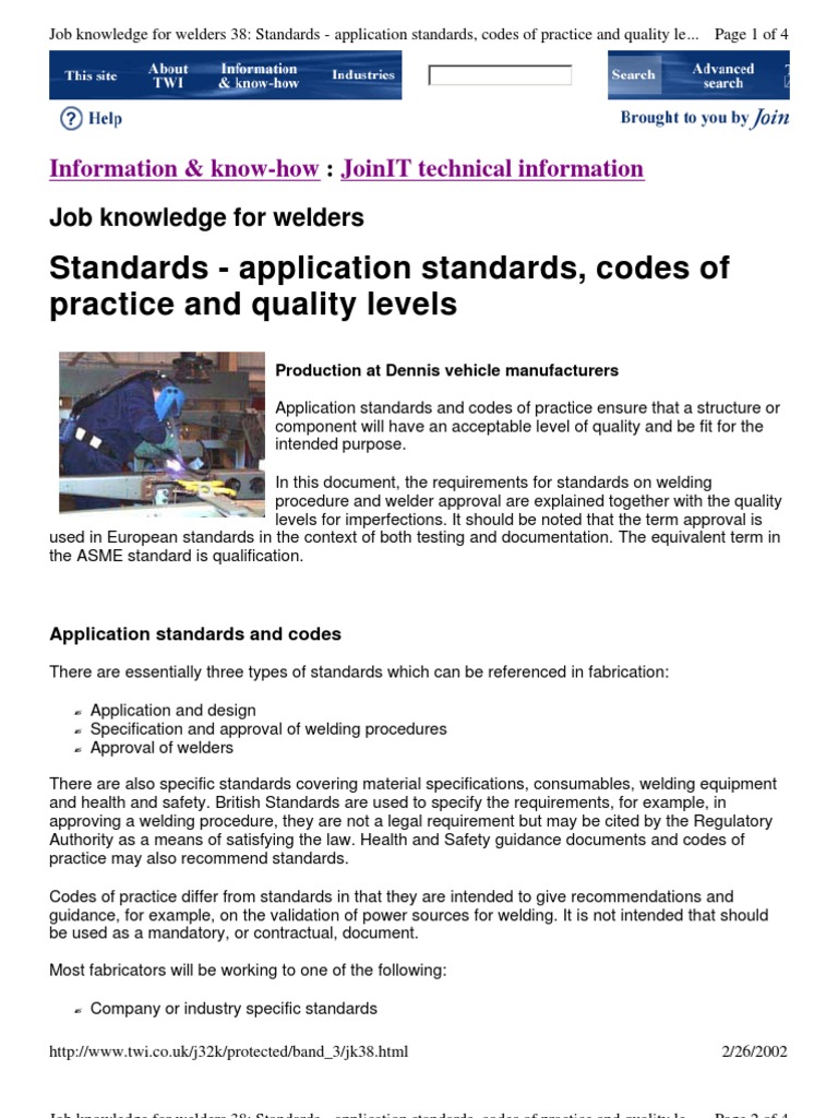General Guide - Codes and Standards | PDF | Standardization | Welding