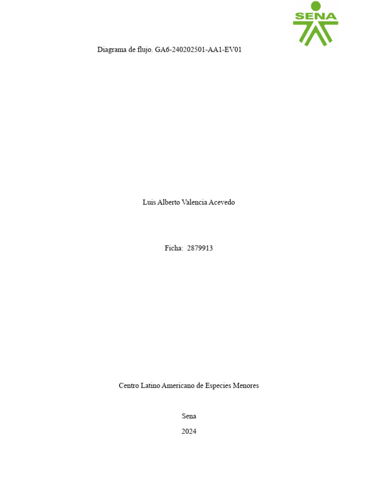 Diagrama de Flujo | PDF