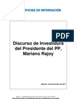 Investidura Mariano Rajoy