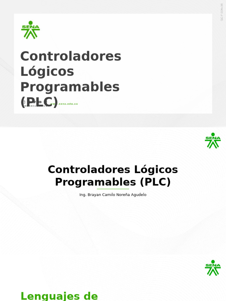 Clase 3 Lenguajes de Programación (LADDER) PDF