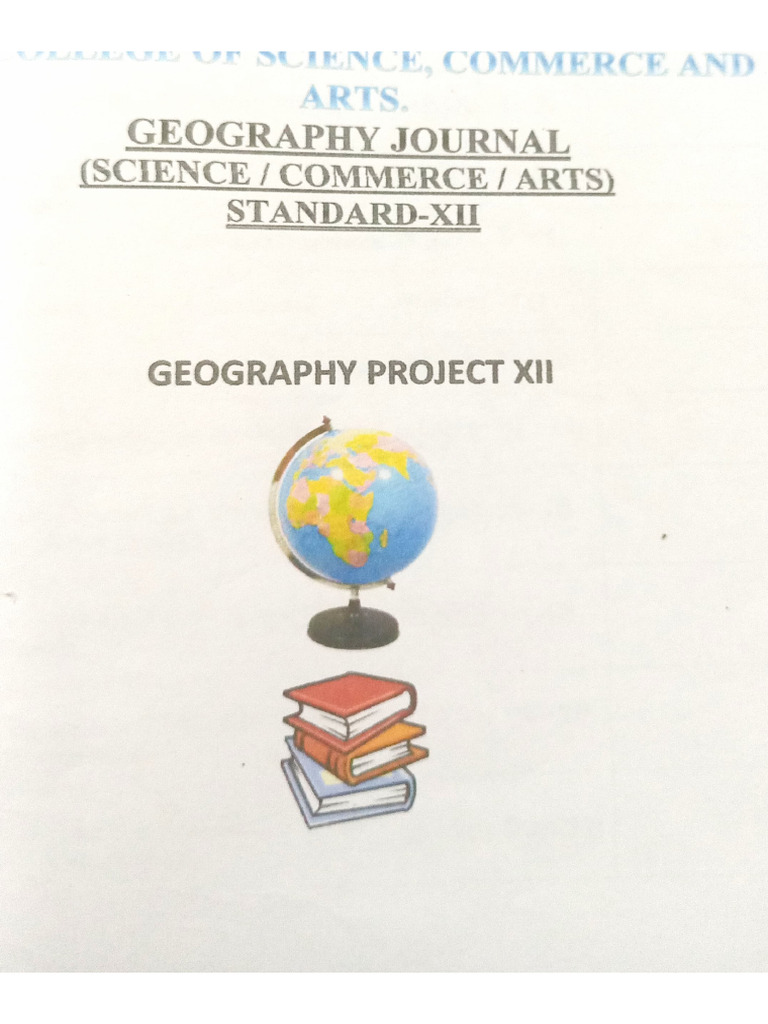 Geography Journal PDF