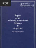 Download Report of an Amnesty International Mission to Argentina - November 615 1976 by Fiscal General SN76042898 doc pdf