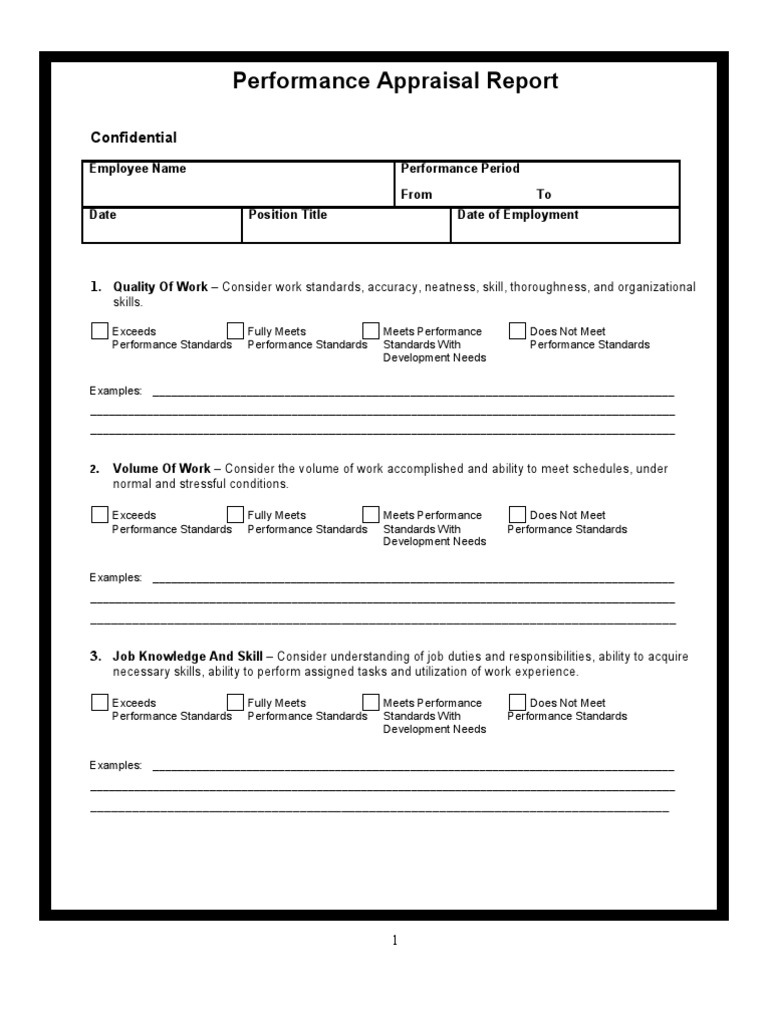 Performance Appraisal Overview | PDF | Performance Appraisal ...