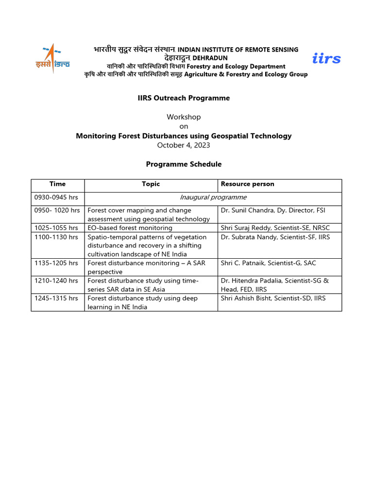 Programme schedule 1 pdf