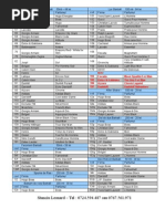 Filehost - Parfumuri FM Barbati - Lista de Corespondent A Si Preturi