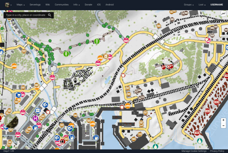 IZurvive DayZ & ARMA Map Chernarus+ Terrain 2 | PDF