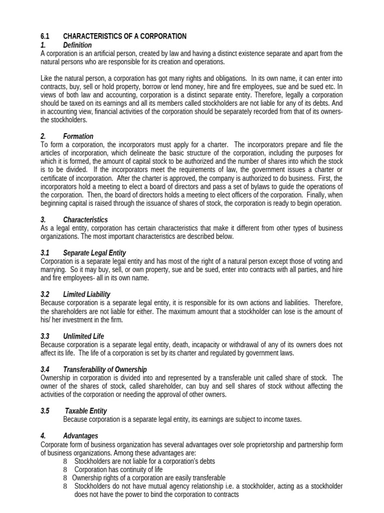 Corporation | PDF
