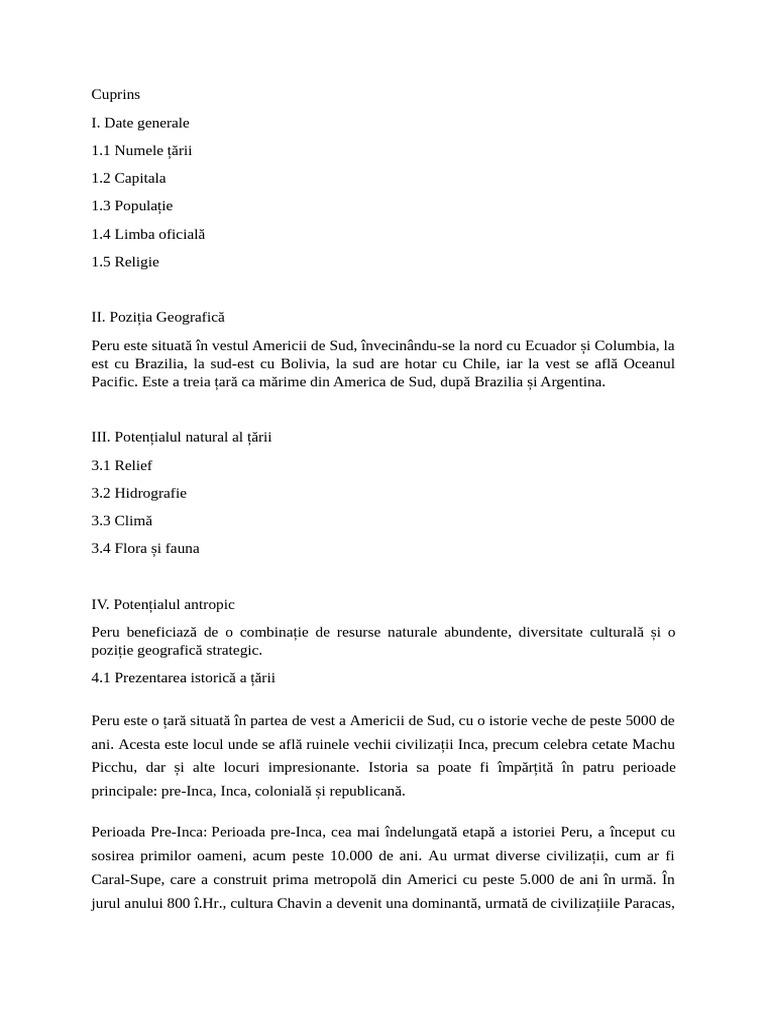 PERU | PDF