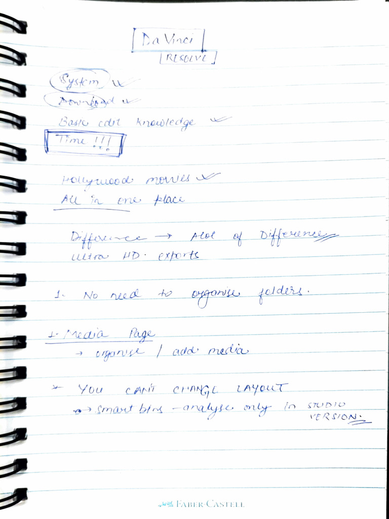 Davinci in 7 Days Notes | PDF
