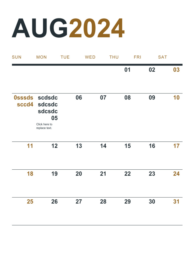 Sun mon tue wed thu fri sat click here to replace text pdf