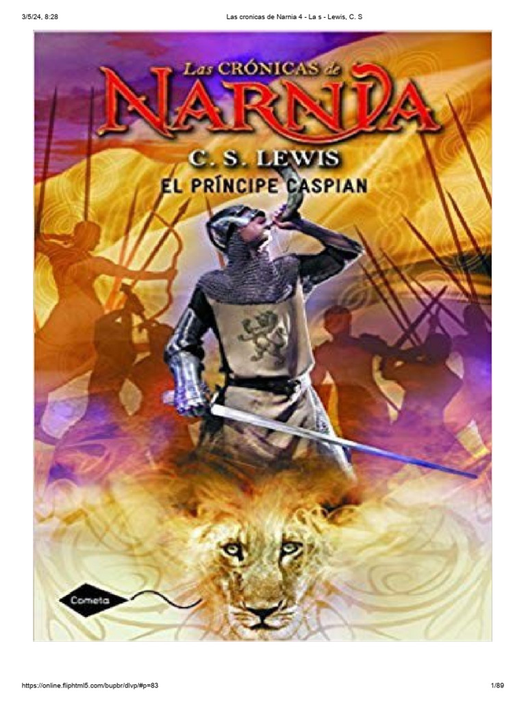 Las Cronicas De Narnia 4 La Silla De Plata Lewis C S PDF
