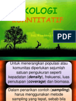 Ekologi Kuantitatif