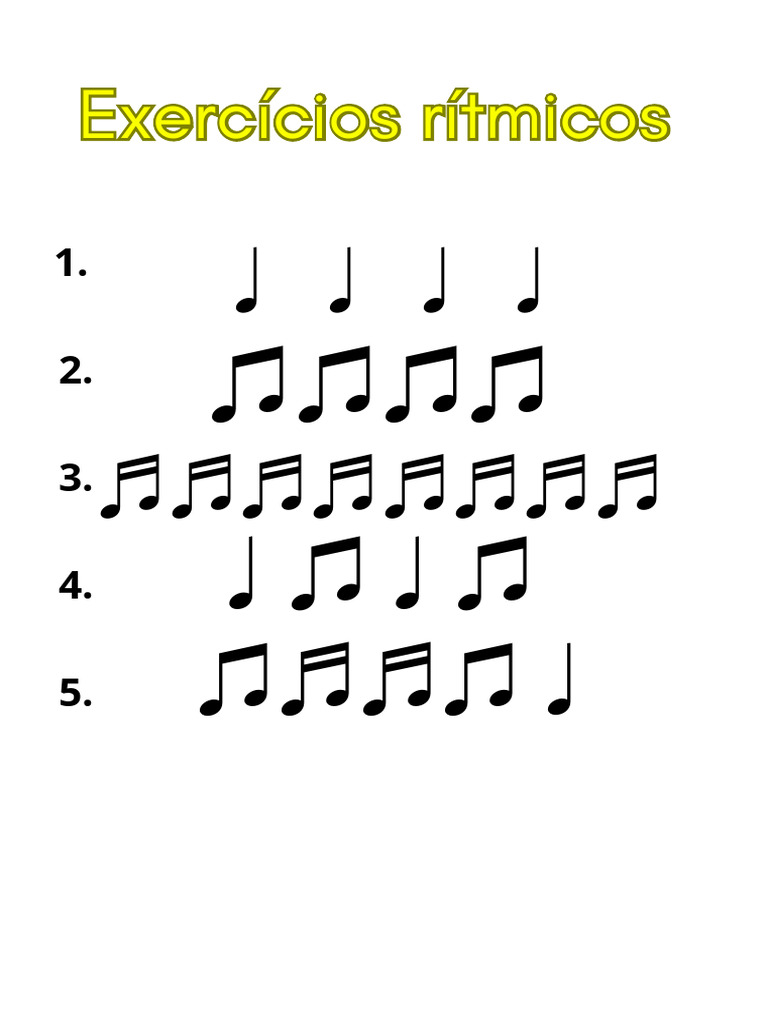 Exercícios Rítmicos - 20240813 - 105416 - 0000 | PDF